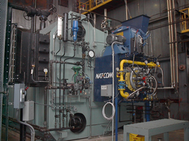 Nebraska Boiler with Natcom Burner